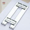 BS4520E 45mm 3 Section Ball Bearing Keyboard Tray Slides Quiet Gliding Steel Rails