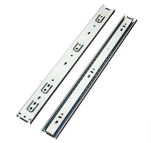 BS4501 Heavy-Duty 45mm Telescopic Ball Bearing Drawer Slides for Cabinets