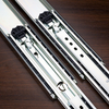 BS7601L Modern 76mm Three Section Locking Ball Bearing Slides for Heavy Duty Cabinets