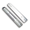BS7601 76mm Three Section Heavy Duty Ball Bearing Slides Full Extension for Apartment