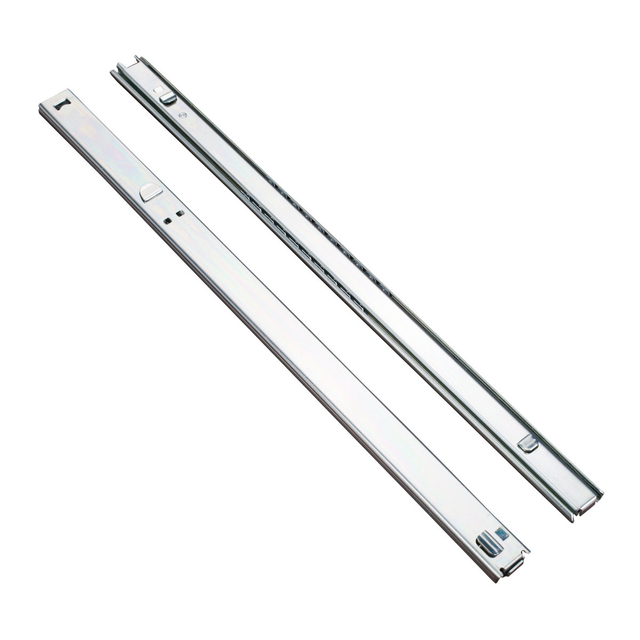 BS2722 27mm One Way Basket Ball Bearing Slides 2 Section for Kitchen