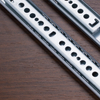 BS2723 Modern 27mm Two Way Galvanized Ball Bearing Slides 2 Section for Cabinets
