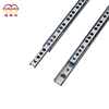 2-fold 17mm 27mm Width Hot Sale Cheap Price Furniture Kitchen Cabinet Ball Bearing Galvanized Drawer Slide Runners Channel