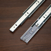 Modern 45mm 3-Fold Telescopic Rails Cold Rolled Steel Soft-Closing System for Kitchen Cabinets