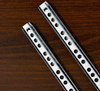 17mm Two Way Travel Wide Smooth Glide Mini Ball Bearing Drawer Rails for Kitchen Dresser Office Laboratory