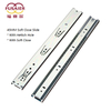 Factory OEM Heavy Duty Drawer Slide 45mm Full Extension 45kg Soft Close Ball Bearing slide soft closing telescopic rails with Hettich Hole