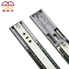 Foshan 53mm Soft Close Heavy Duty Furniture Telescopic Ball Bearing Drawer Slide