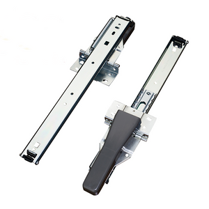 Wardrobe Door Sliding Telescopic Fasteners Slide Rails Ball Bearing Single Extension Pocket Door Slide Channels