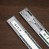 BS4503D 45mm 3 Section Dual Spring Soft Close Ball Bearing Slides Silent Rails 