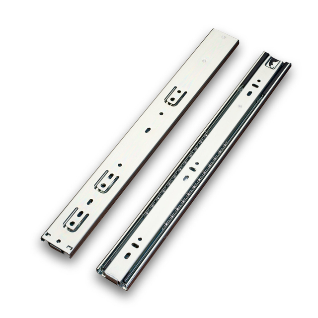 BS4505 45mm Anti Drop Sliding Rails Three Section Self Closing Ball Bearing Slides