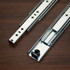 BS5301 53mm Heavy Duty Metal Drawer Slides Full Extension Glides Runners 150lb Non-Lock Full Extension Side