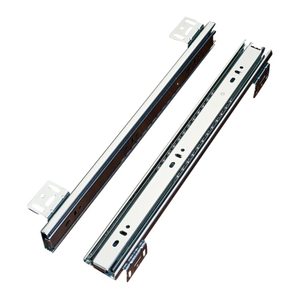 BS4512 45mm 3 Section Ball Bearing Drawer Slides with Lateral Mounting Brackets
