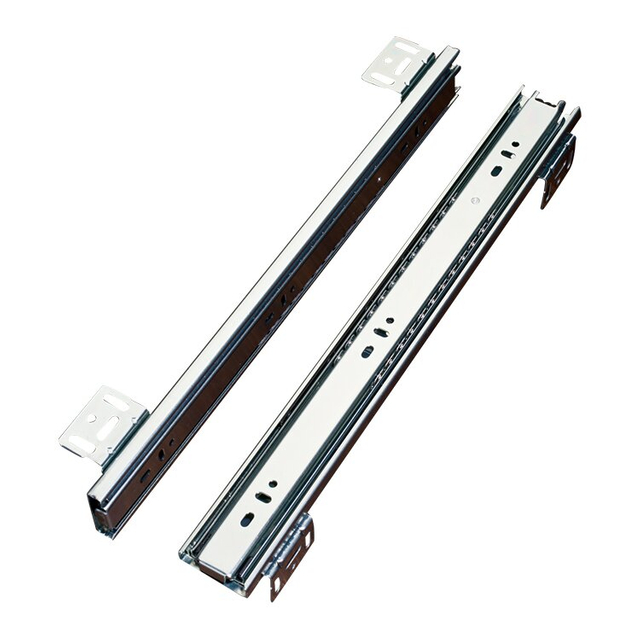 BS4512 45mm 3 Section Ball Bearing Drawer Slides with Lateral Mounting Brackets