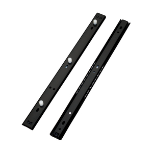 BS2701 27mm Light Duty Plastic Drawer Slides Telescopic Slide Rail with Ball Bearing Movement Track