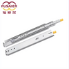 Factory Cheap and Adjustable76mm Width Full-Extension Soft Closing Building Hardware Telescopic Channels 3-folds Buffer High Loading Capacity 225kgs Drawer Slides