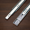 BS4503D 45mm 3 Section Dual Spring Soft Close Ball Bearing Slides Silent Rails 