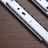 BS2701A 27mm Single Extension One Way Galvanized Ball Bearing Slides for Lightweight Cabinets