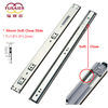 Fusaier Factory Wholesales High Quality 36mm Buffer Furniture Hardware Soft Close Drawer Slides