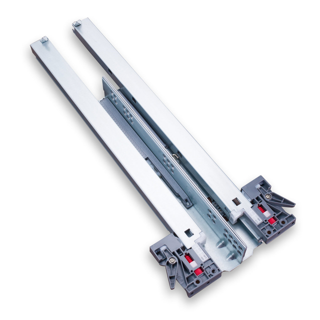 CS01 Soft Close Undermount Drawer Slider with 2D 3D Handle Concealed Slides for Kitchen