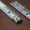 Modern 45mm 3-Fold Ball Bearing Telescopic Rail Heavy Duty Push-to-Open Sliding Drawer for Kitchen