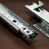 BS4511 Heavy Duty 45mm 3 Section U Shaped Ball Bearing Side Panel Drawer Slides