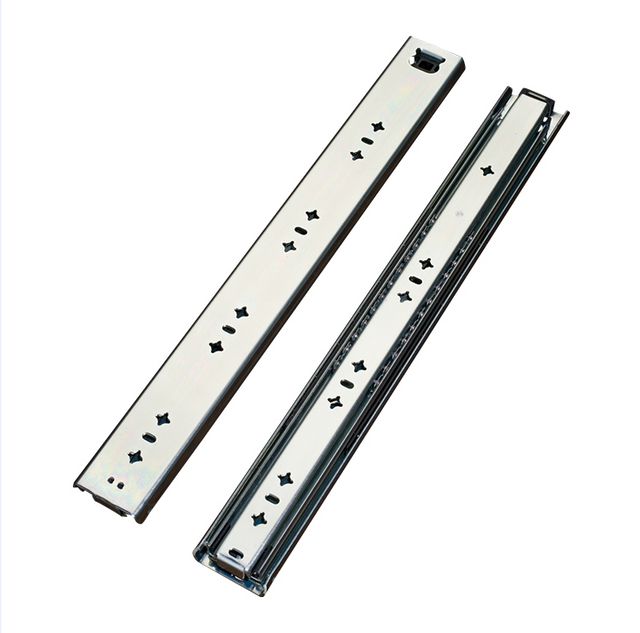 BS5301 53mm Heavy Duty Full Extension Drawer Slides 150lb Non-Lock