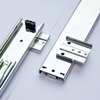 BS4520E 45mm 3 Section Ball Bearing Keyboard Tray Slides Quiet Gliding Steel Rails