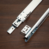 BS4512 45mm 3 Section Ball Bearing Drawer Slides with Lateral Mounting Brackets