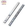 2-fold 17mm 27mm Width Hot Sale Cheap Price Furniture Kitchen Cabinet Ball Bearing Galvanized Drawer Slide Runners Channel