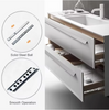 BS1701 17mm Two Way Travel Mini Ball Bearing Slides for Kitchen Office