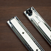 BS5301 53mm Heavy Duty Metal Drawer Slides Full Extension Glides Runners 150lb Non-Lock Full Extension Side