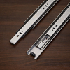 BS4501 45mm 3 Section Stainless Steel Full Extension Telescopic Rail for Kitchen Cabinets