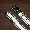 BS4505 45mm Anti Drop Sliding Rails Three Section Self Closing Ball Bearing Slides