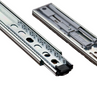 BS4506 45mm 3 Section Full Extension Push To Open Ball Bearing Drawer Slides